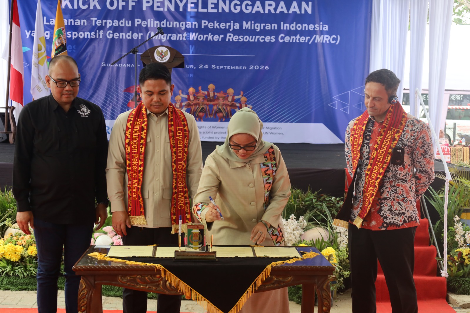 MRC Terintegrasi MPP, Lampung Timur Perkuat Pelindungan Pekerja Migran
