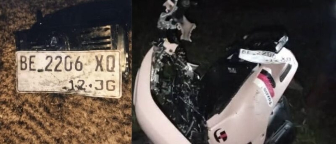 Dua Remaja Tewas dalam kecelakaan motor dan mobil di Jalinbar Pesisir Barat