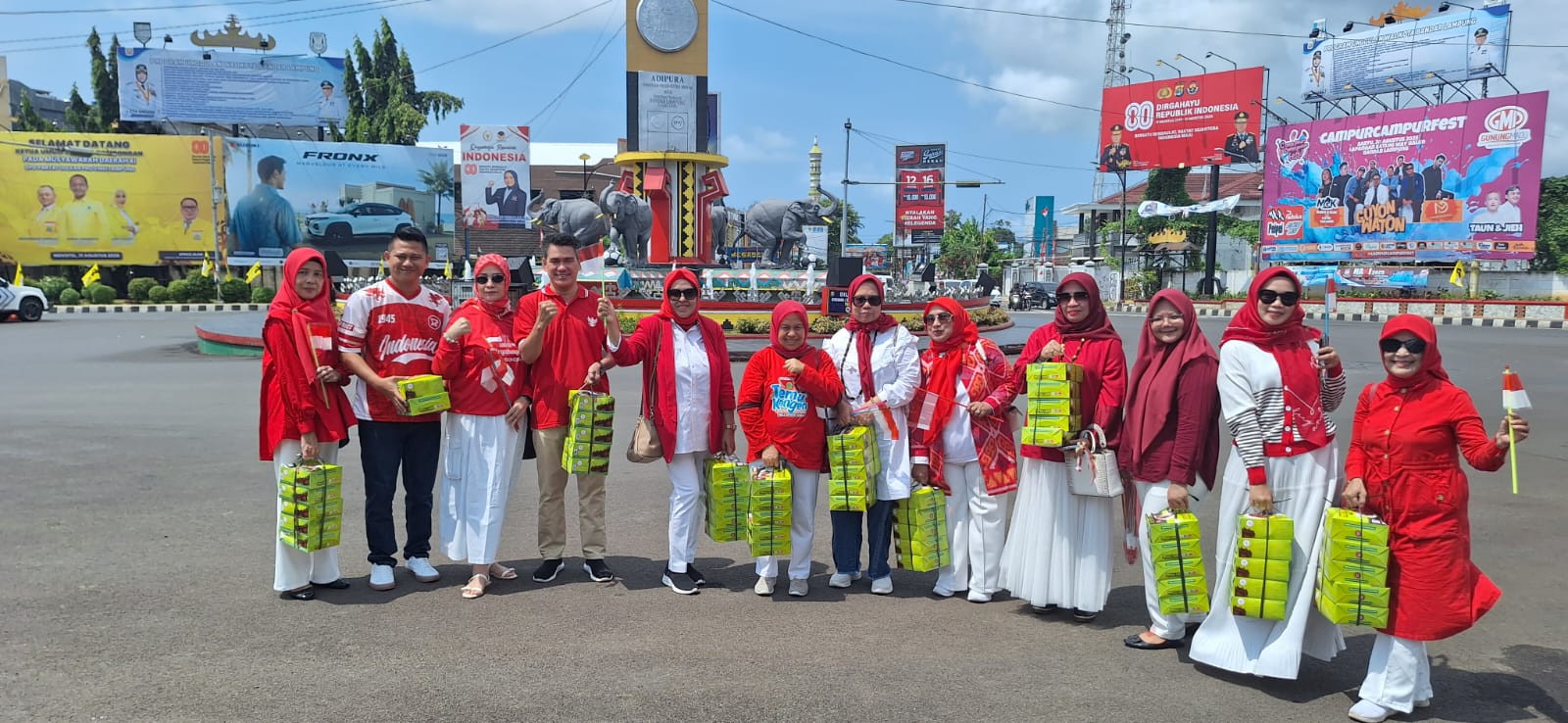 TP Sriwijaya Lampung Gelar Baksos dan Syukuran HUT RI ke-80 & HUT ke-57 TP Sriwijaya