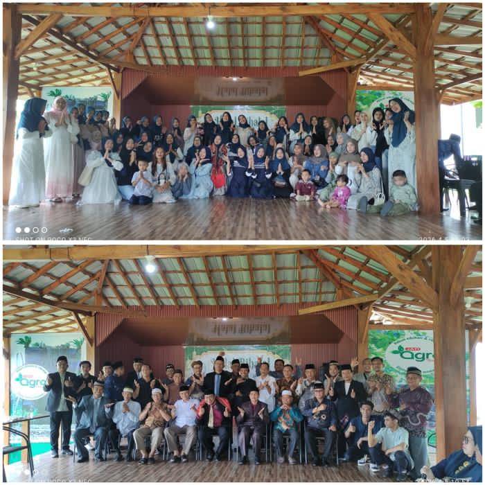 Manortor Meriahkan Halalbihalal Persatuan Batak Muslim Satataring Lampung