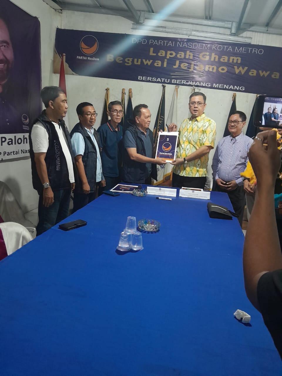 Tondi Nasution Berharap Golkar dan NasDem Dapat Mengusung Dirinya Dalam Pilkada Kota Metro 2024