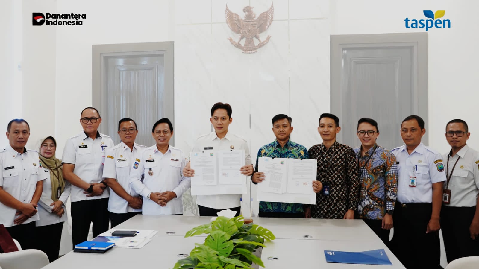Pemkab Lampung Selatan dan PT.Taspen Resmi Perpanjang MoU