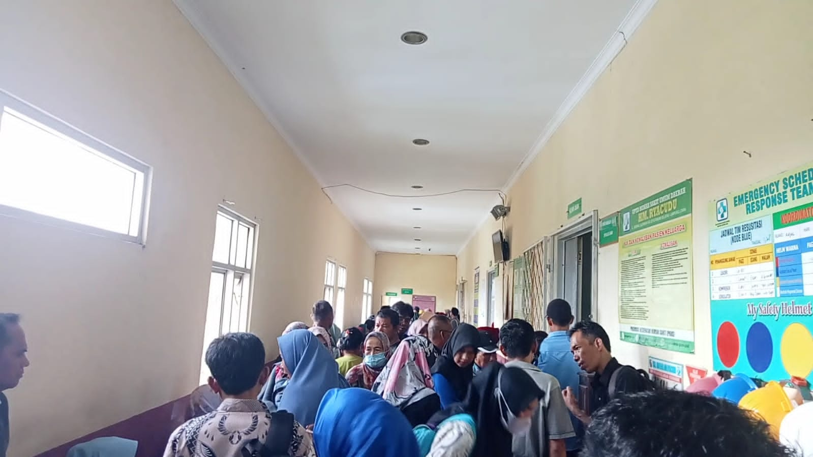 RSD HM Mayjend (purn) Ryacudu Kotabumi Banjir Pasien,Managemen Kelabakan 