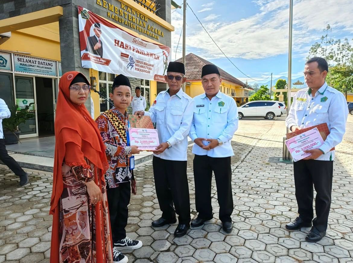 Siswa MIN Pesawaran Raih Juara OMI Tingkat Nasional