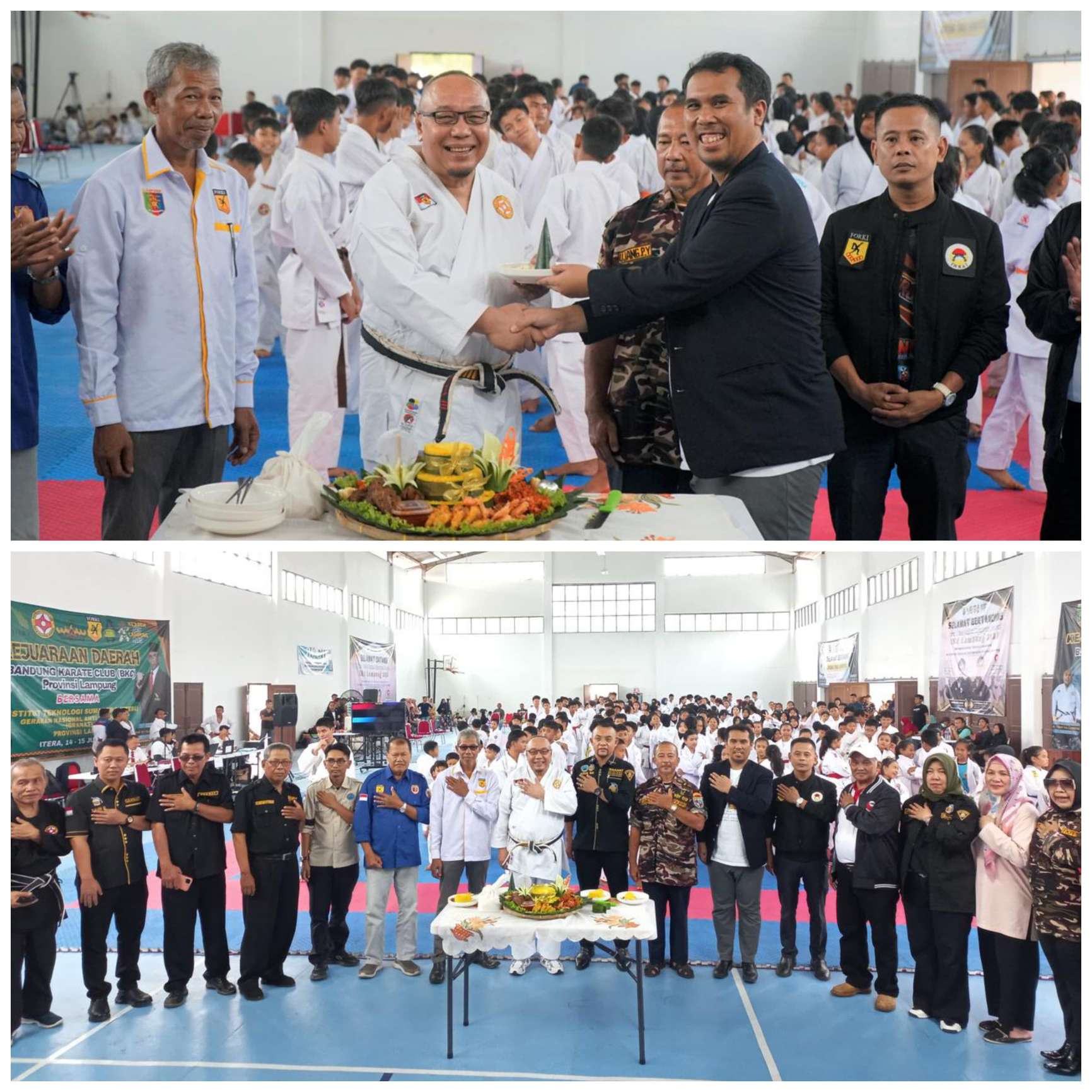 ITERA Jadi Tuan Rumah Kejurda Karate BKC Lampung Tahun 2025