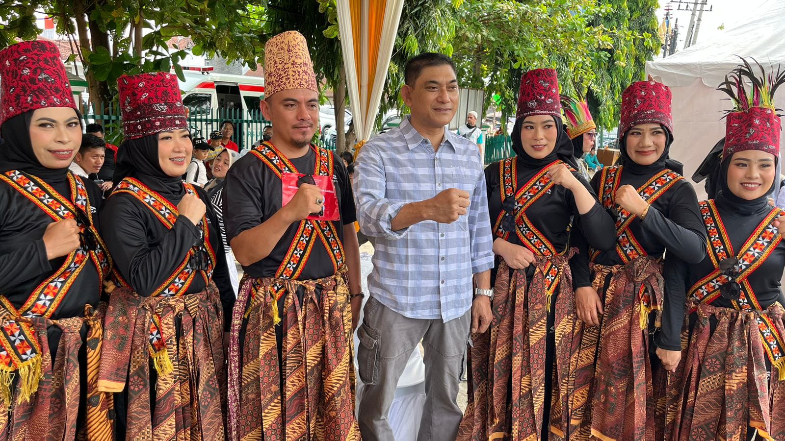 Peringati HKN Ke-59, Kostum Sekura Lambar Juara Harapan I Lomba Senam Lampung Berjaya di Bandarlampung