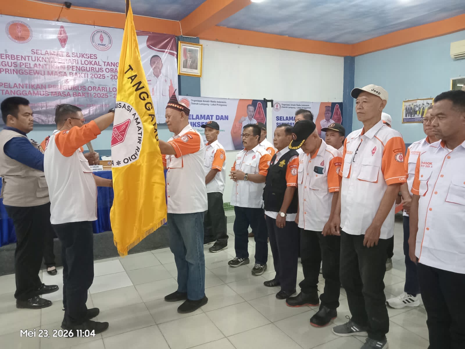 Pengurus ORARI Pringsewu dan Tanggamus Resmi Dilantik