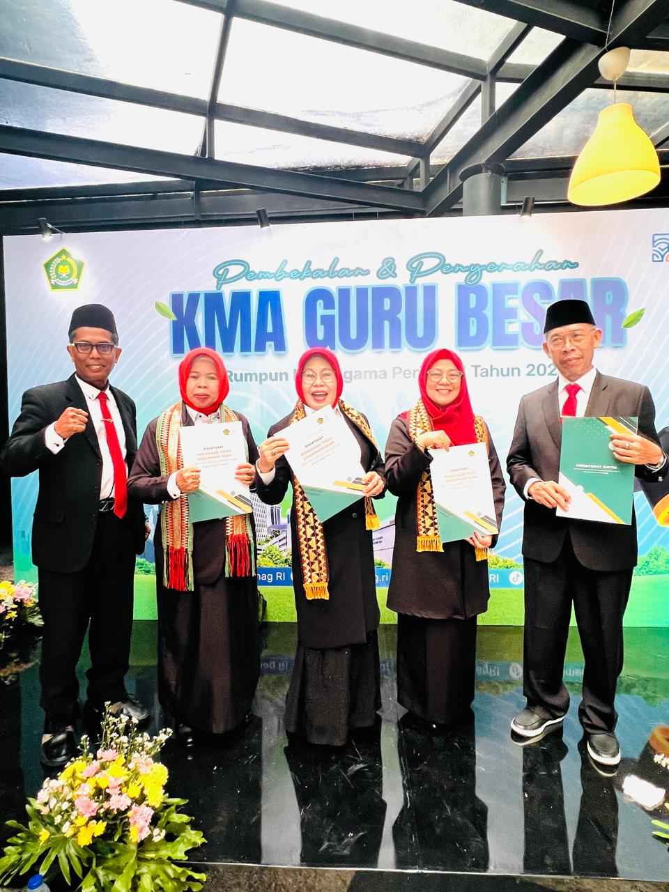 Tambah Lima Guru Besar, Medio Desember 2025 Profesor UIN RIL Berjumlah 51 Orang