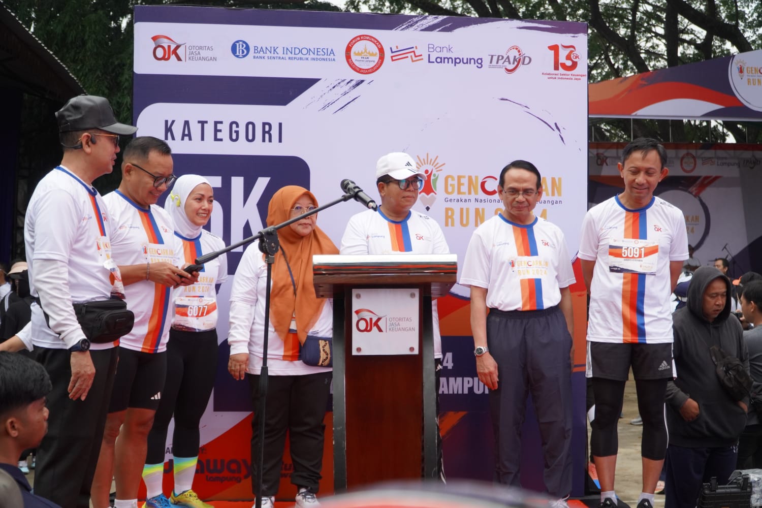 Gencarkan Run, Upaya Meningkatkan Inklusi Keuangan di Provinsi Lampung