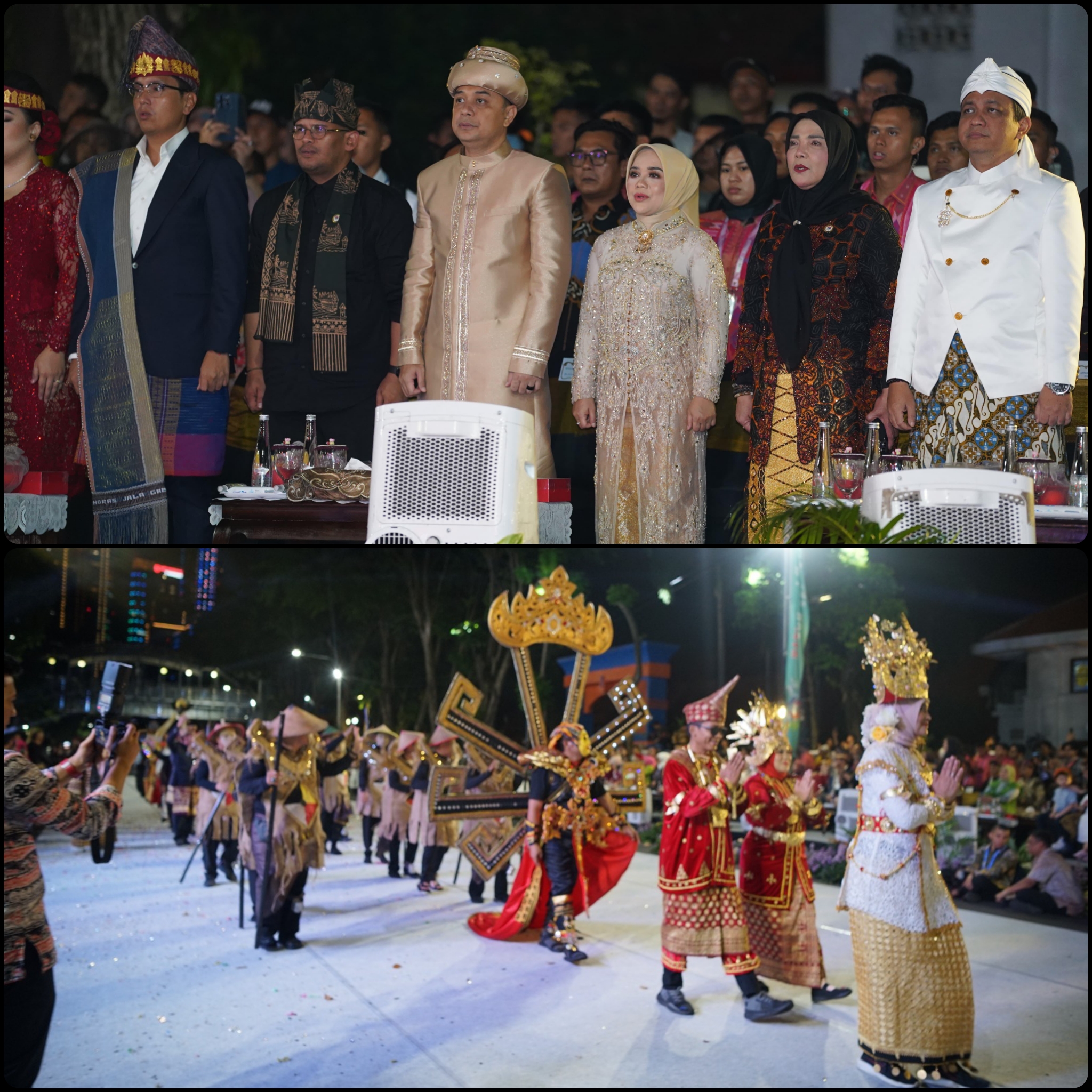 Walikota Eva Gaungkan Budaya Lampung di Karnaval Budaya Nusantara APEKSI 2025