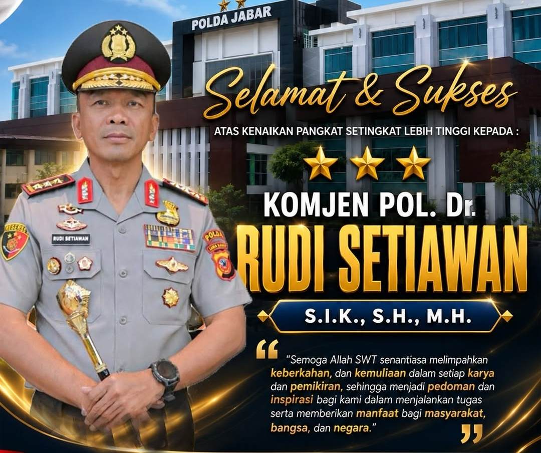 Putra Daerah Lampung, Rudi Setiawan Resmi Sandang Pangkat Komjen Pol