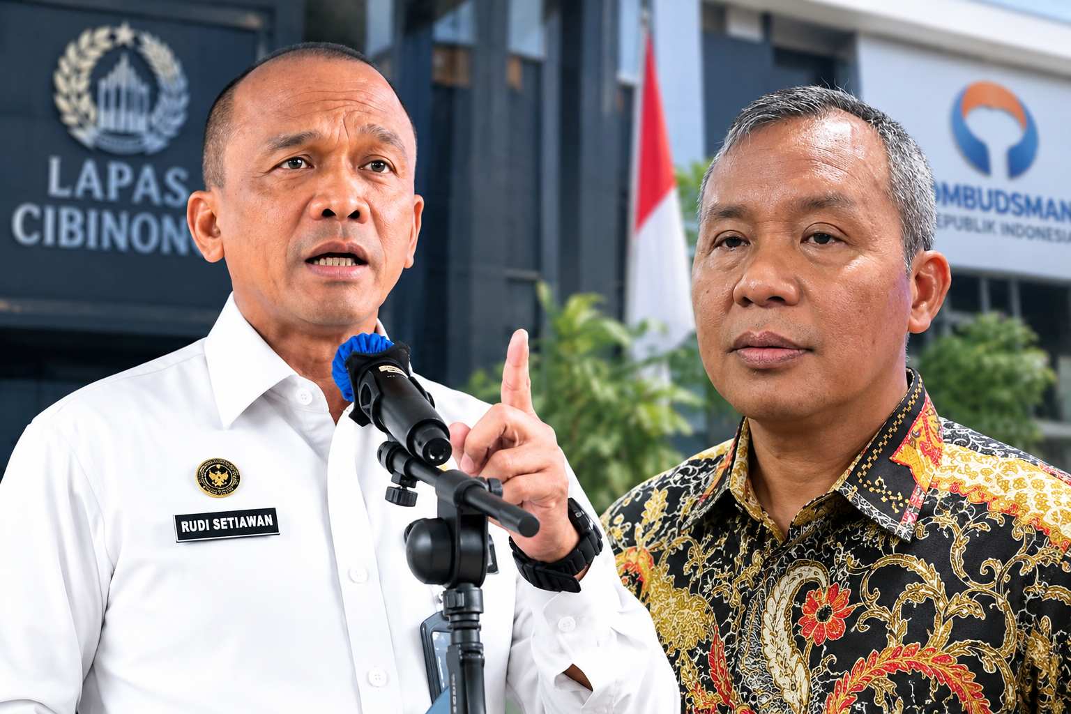 Dua Putra Lampung di Balik Geger Lapas Cibinong: Fikri Yasin Bongkar Temuan, Rudi Setiawan Turun Memeriksa