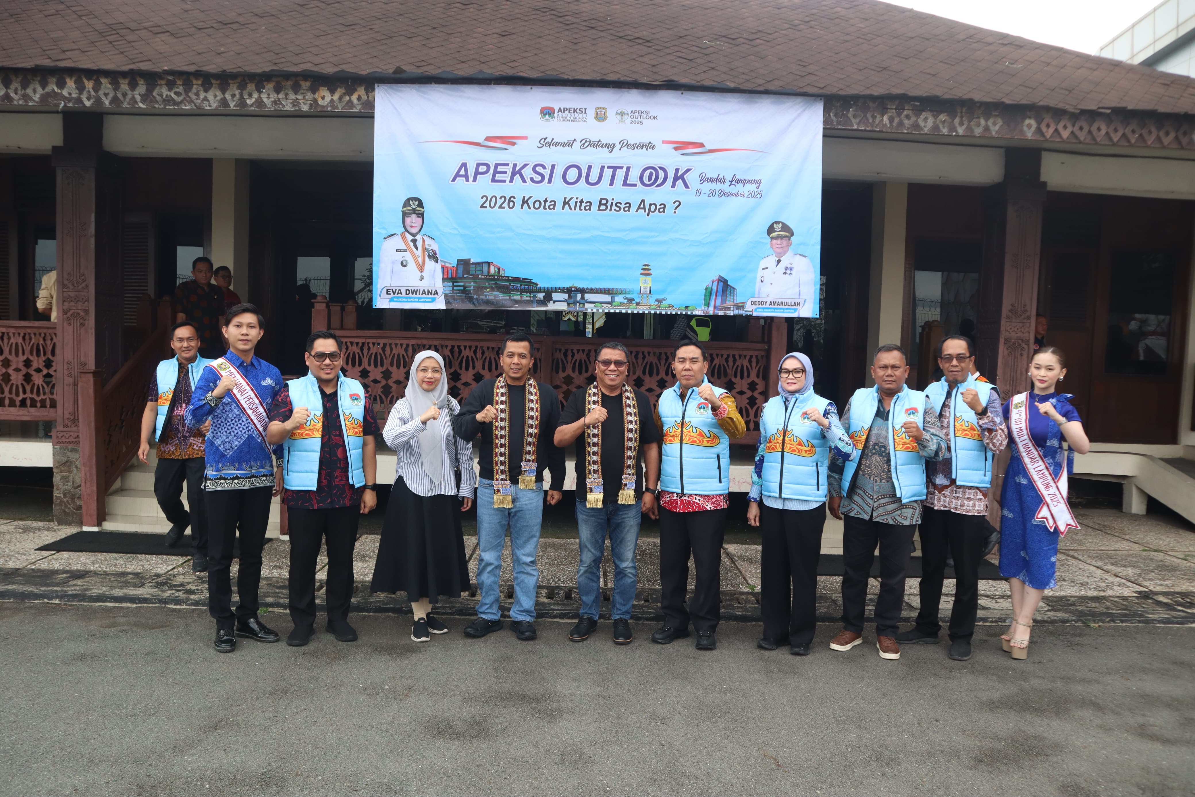 APEKSI Outlook 2025, Sejumlah Walikota Seluruh Indonesia Mulai Berdatangan di Bandar Lampung