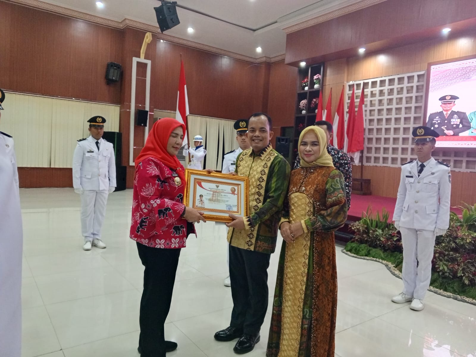 Walikota Bandar Lampung Menghadiri Pisah Sambut DANDIM 0410/KBL