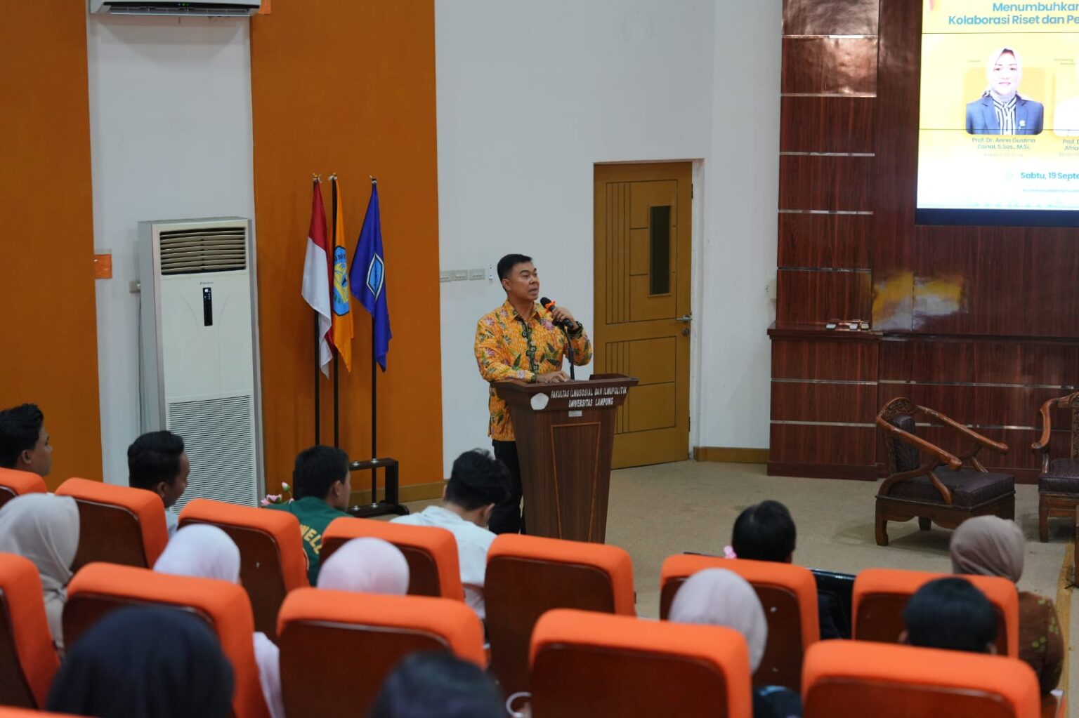 FISIP Unila Gelar Workshop Bina Talenta Riset dan Pengembangan