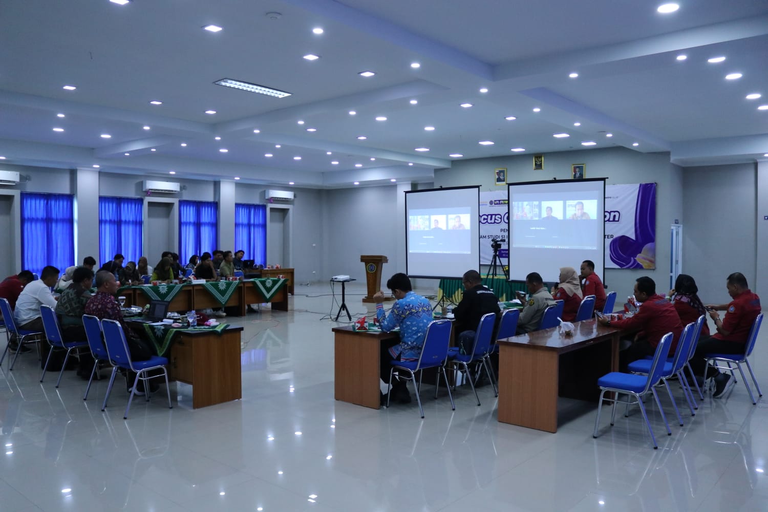 Fakultas Ilmu Komputer UM Metro Gelar FGD Peninjauan Kurikulum 2025