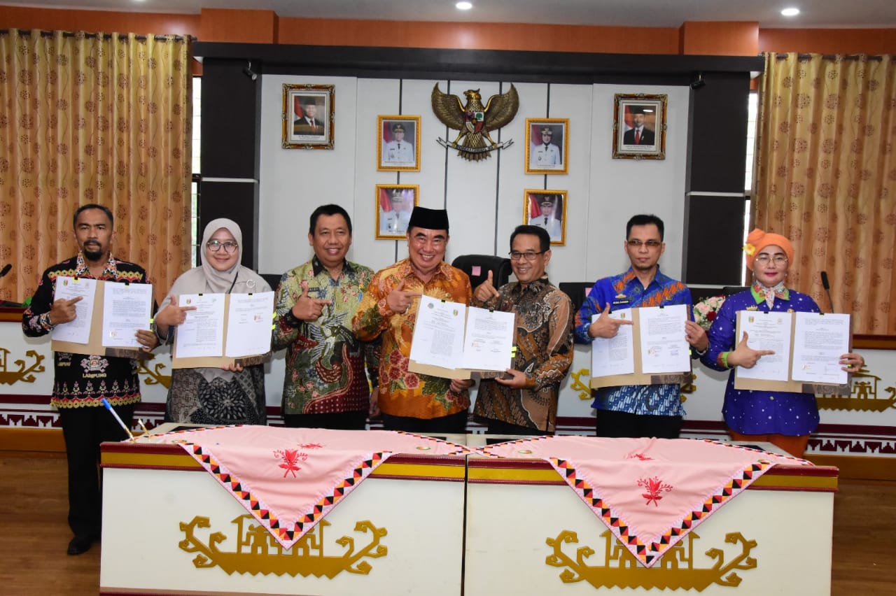302 Kopdes Merah Putih di Tanggamus Telah Terbentuk