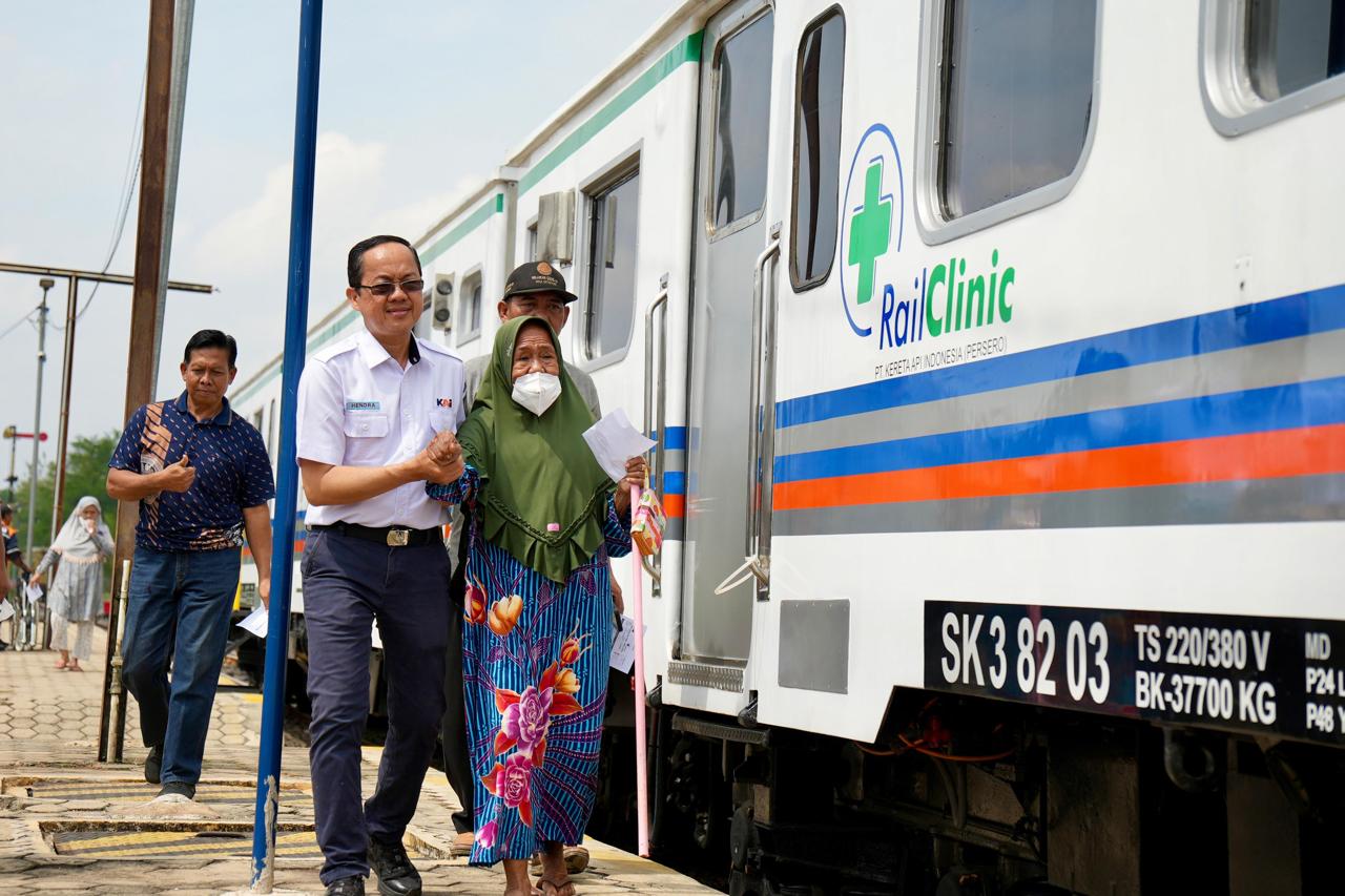 KAI Divre IV Tanjungkarang Hadirkan Layanan Rail Clinic di Ketapang