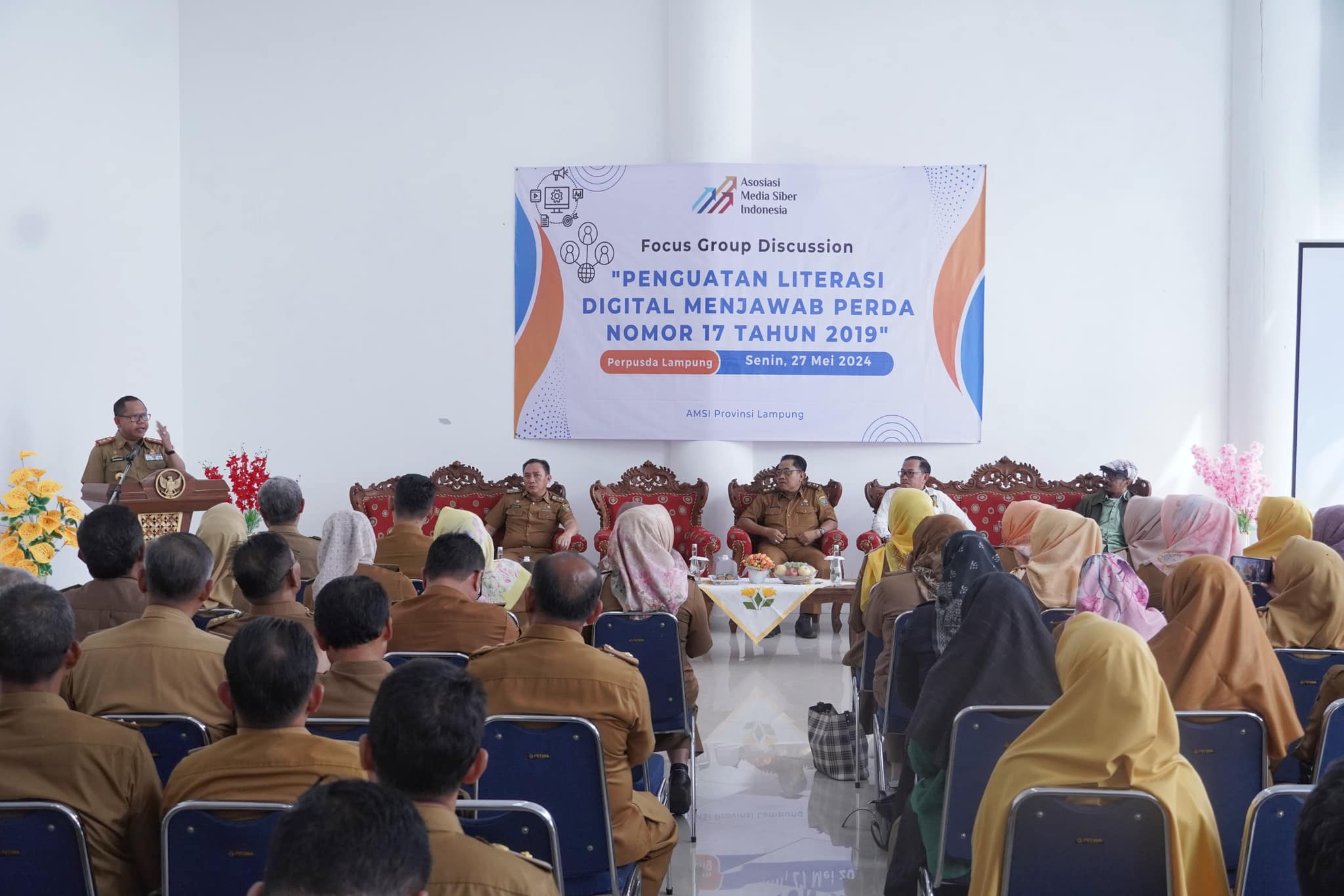 Pemprov Lampung Gelar Diskusi Dalam Upaya Peningkatan Literasi Digital