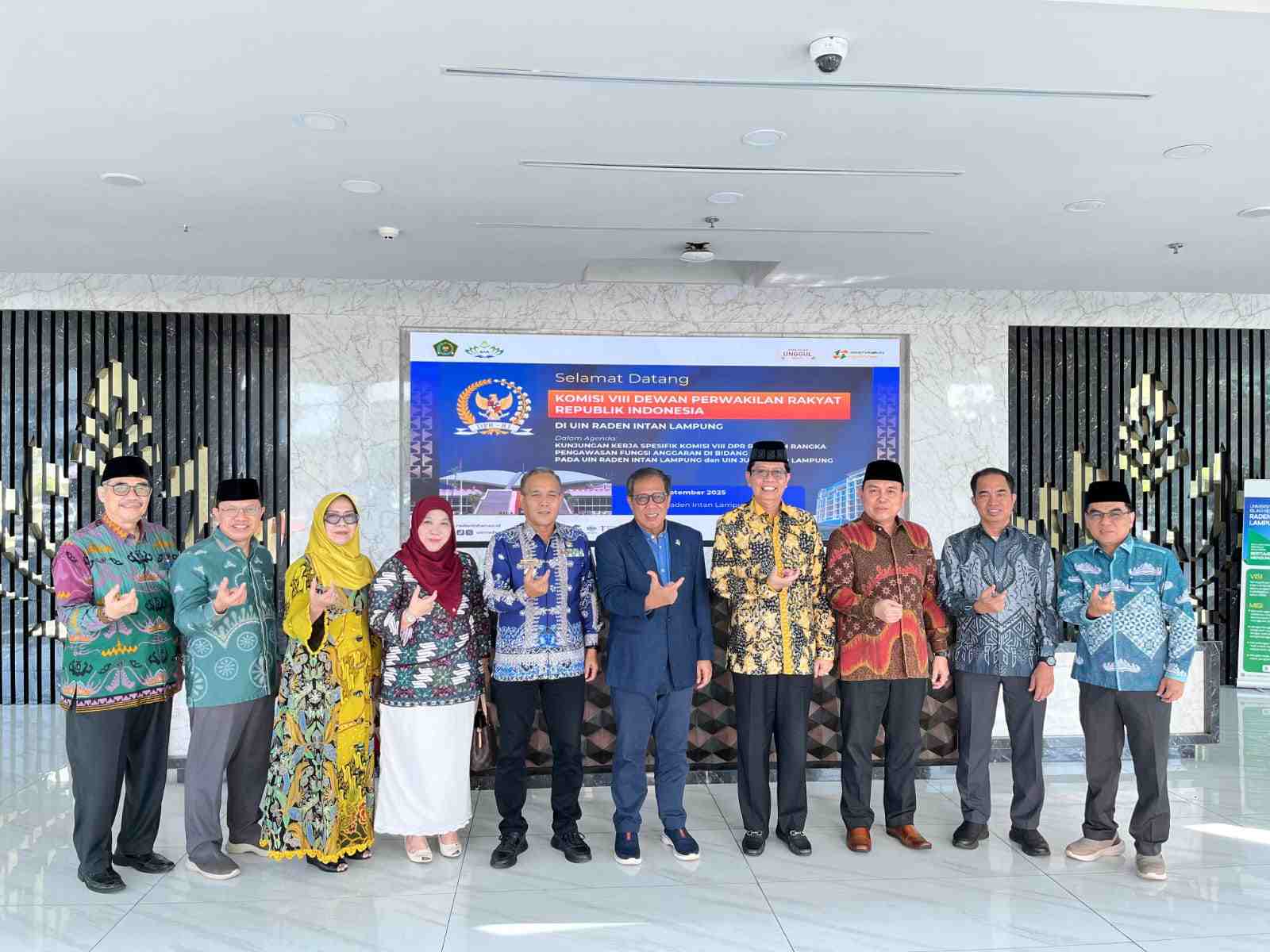 Komisi VIII DPR RI Bahas Penguatan PTKIN saat Kunker di UIN Raden Intan Lampung