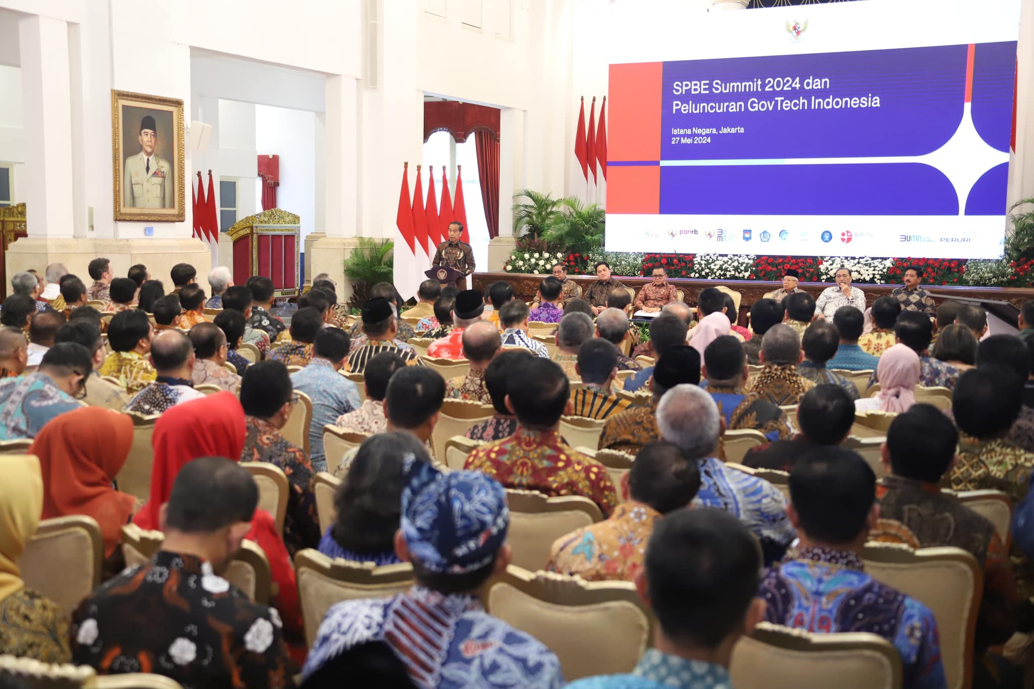 Pemprov Lampung  Raih Urutan Ketujuh Indeks SPBE Summit 2024