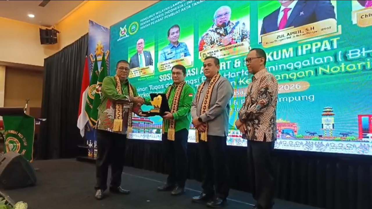 INI-IPPAT Lampung  Sosialisasikan AD/ART dan Seminar Balai Harta Peninggalan