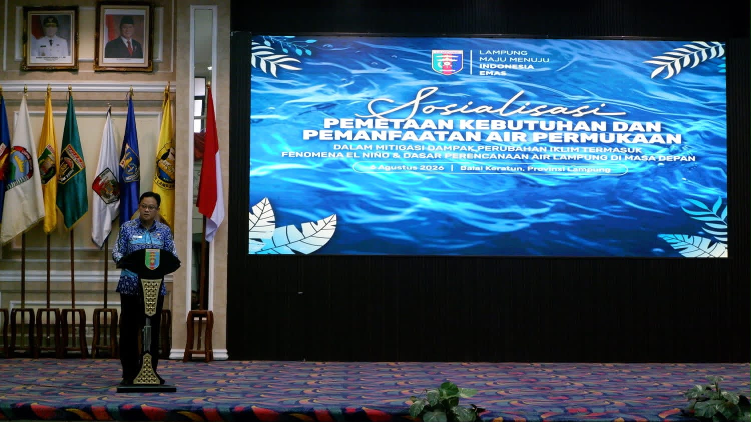 Hadapi El Nino, Pemprov Lampung Petakan Kebutuhan Air Lintas Sektor