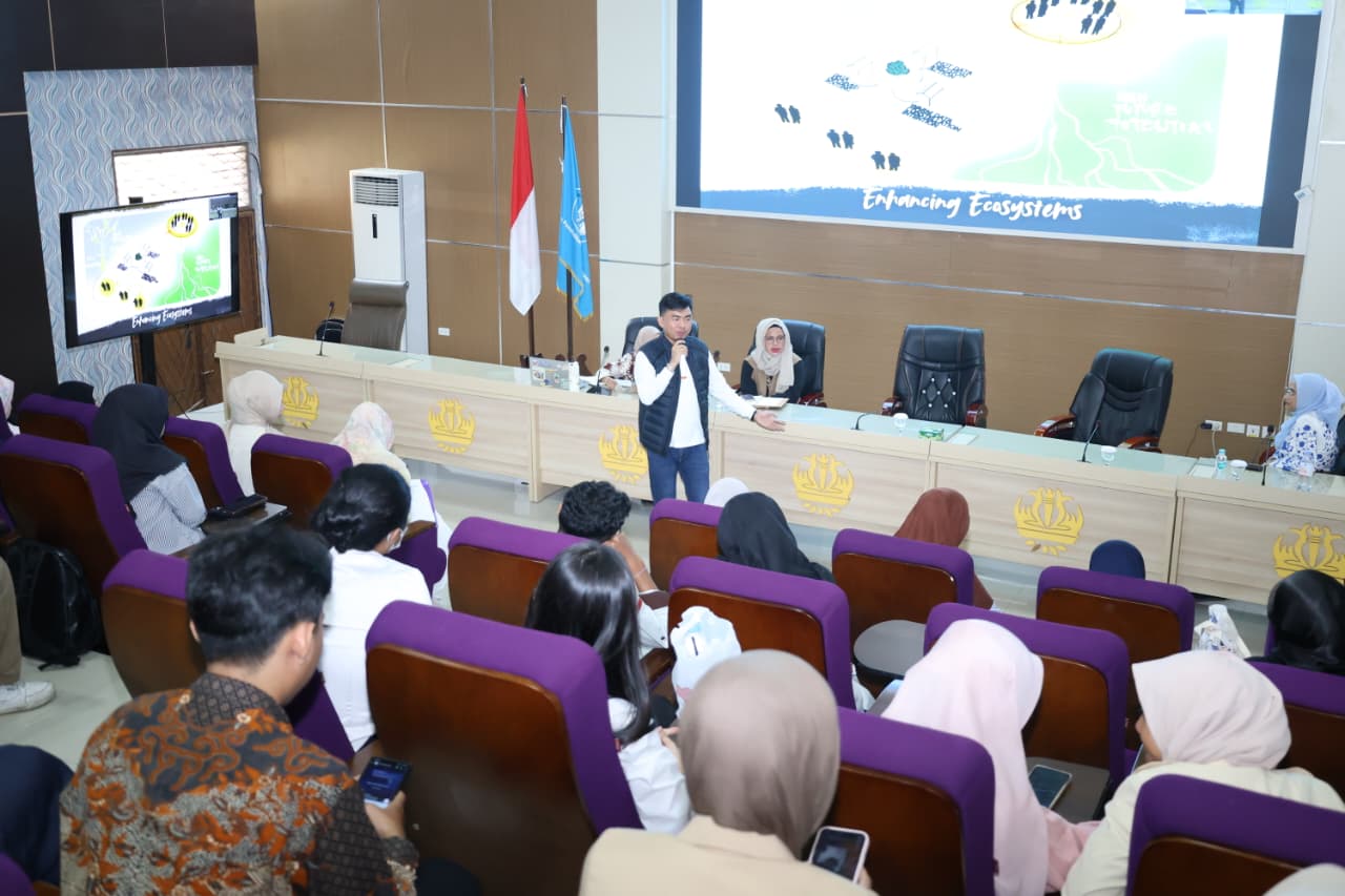 Sharing Session Kombaca Unila Bahas Langkah Membangun Inisiatif Sosial