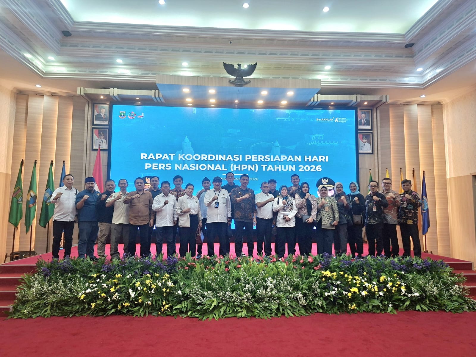 Persiapan HPN 2026, Pemprov Banten dan Panitia Gelar Rakor