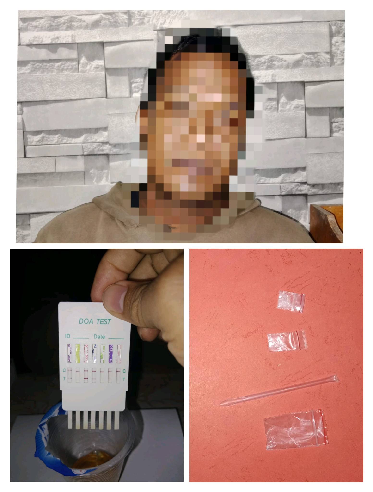 Polsek Marga Sekampung Gerebek Rumah Yang Dijadikan Tempat Pesta Sabu