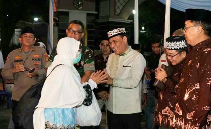 Wali Kota Metro Sambut Kepulangan 275 Jemaah Haji