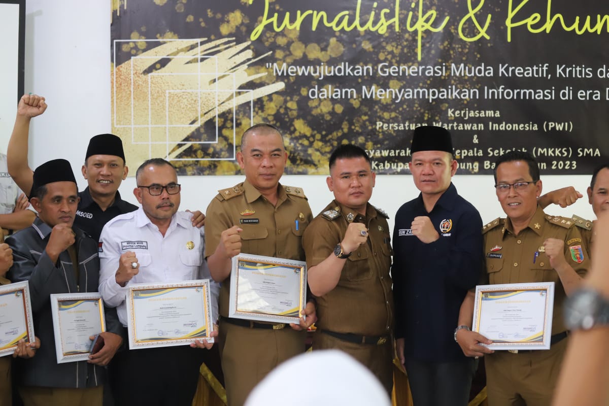 Wujudkan Generasi Muda Kritis, PWI Lampung Barat Adakan Pelatihan Jurnalistik