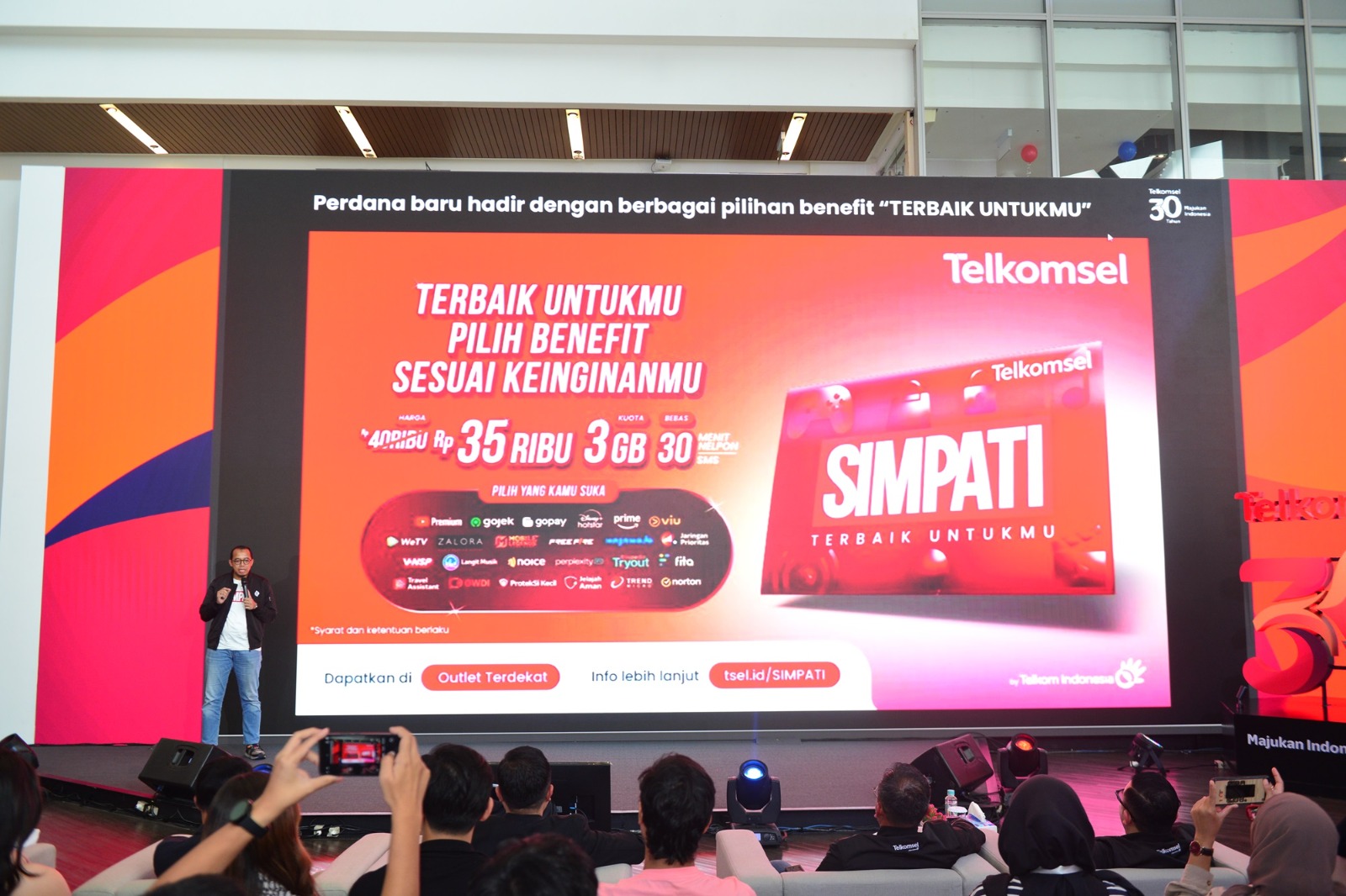 30 Tahun Telkomsel, SIMPATI Berikan 30 Kejutan Bagi Seluruh Pelanggan