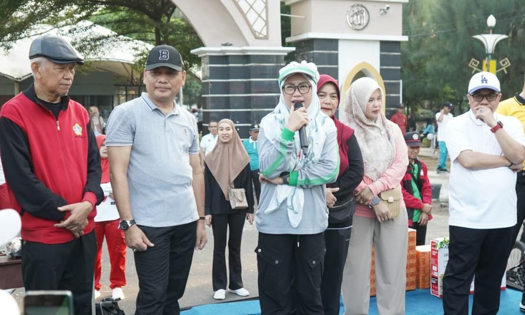 Ketua DPRD Kota Metro Apresiasi CFD Dalam Rangka HLUN ke 30