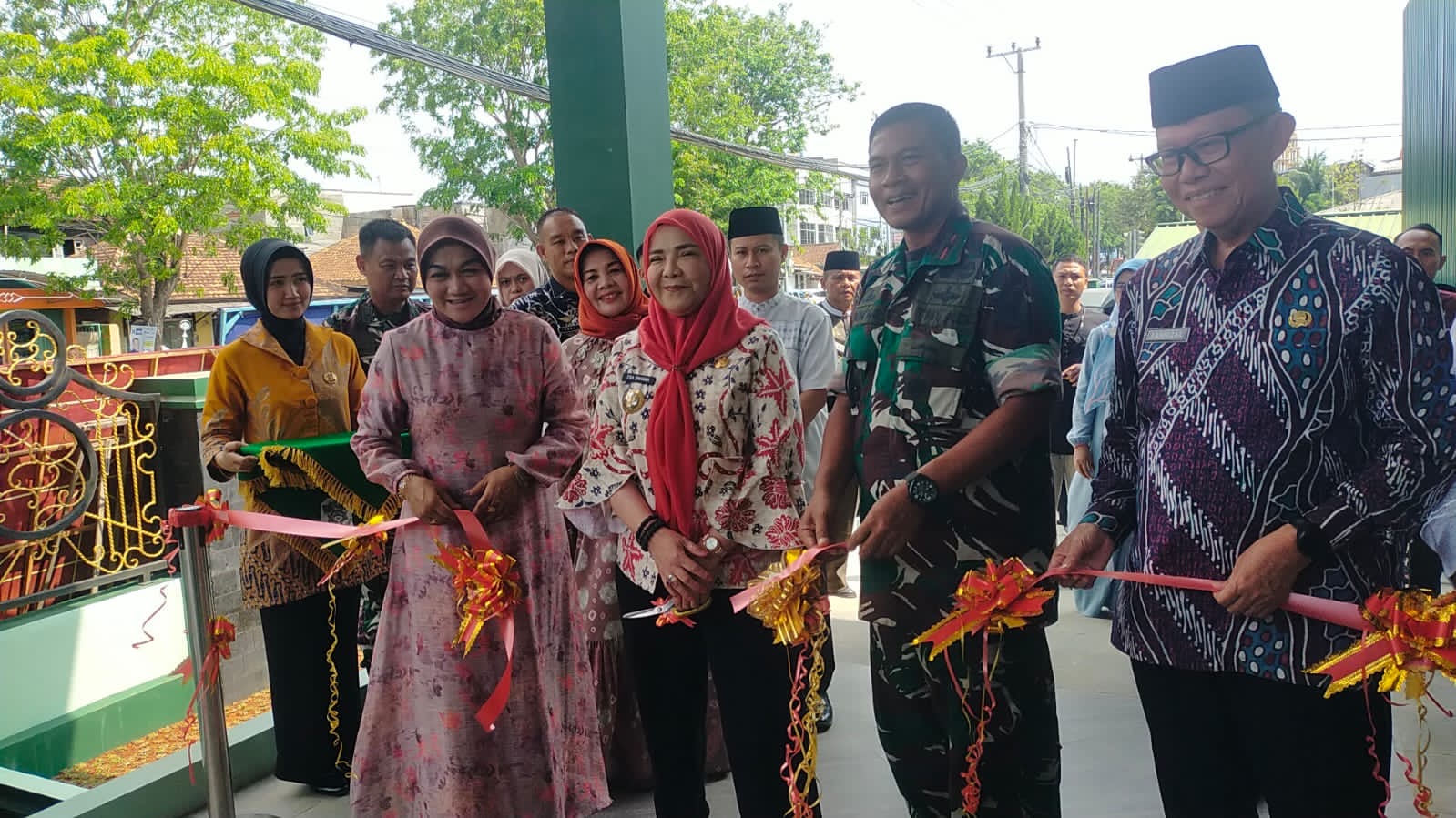 Resmikan Rumah Dinas Danrem 043/Gatam, Walikota Bandarlampung Hadiri Syukuran Dan Do'a Bersama