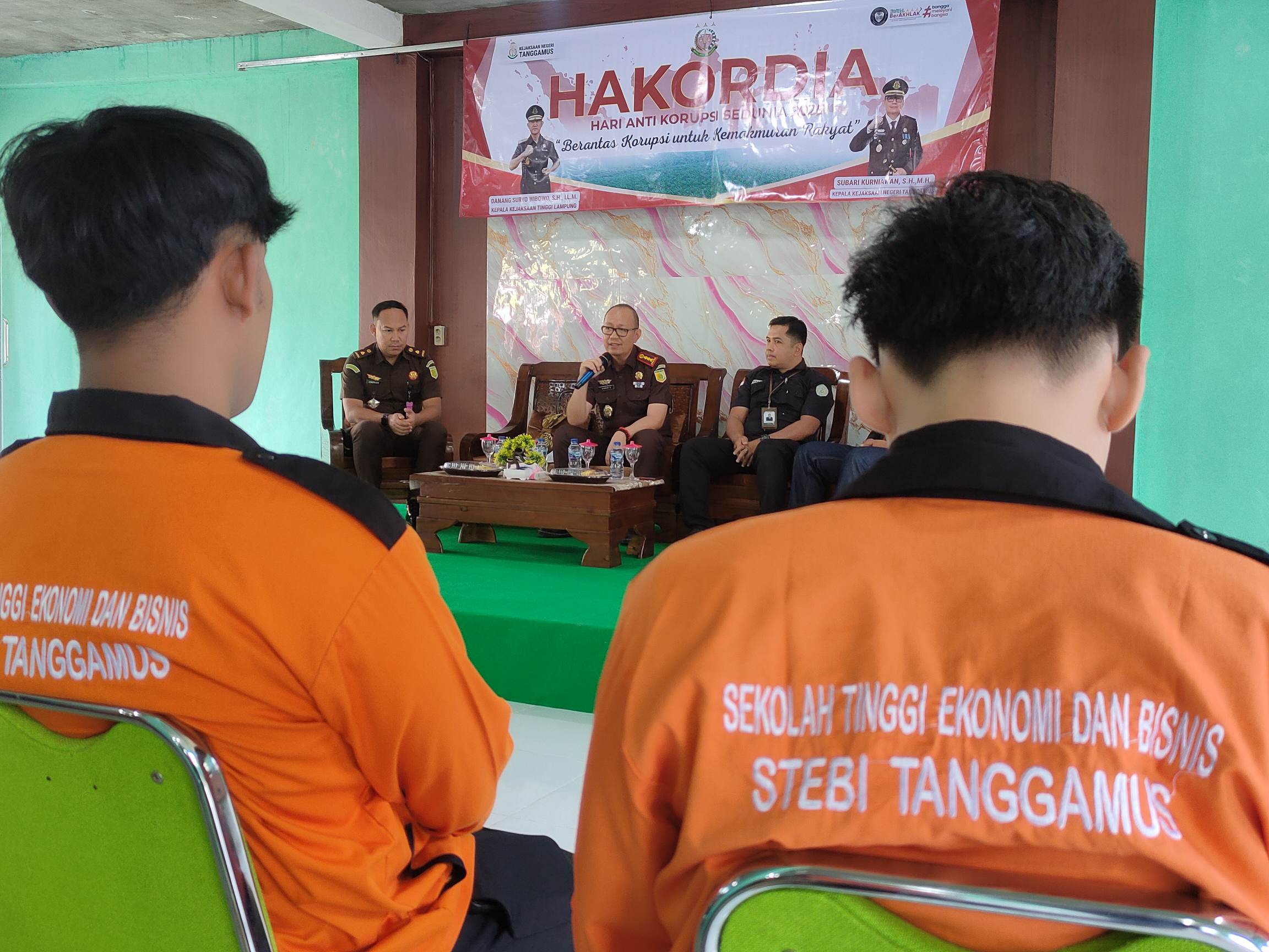 Beri Kuliah Umum di Kampus STEBI, Kajari Tanggamus Sampaikan Materi Pendidikan Anti Korupsi