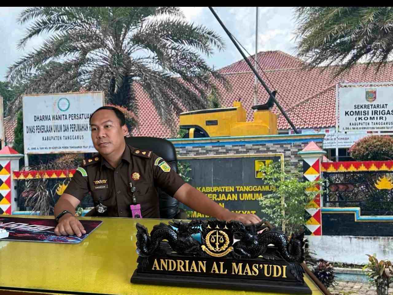 Dalami Dugaan Korupsi Jalan, Kabid di Dinas PUPR Tanggamus Diperiksa 4 Jam Oleh Penyidik Kejari Tanggamus 