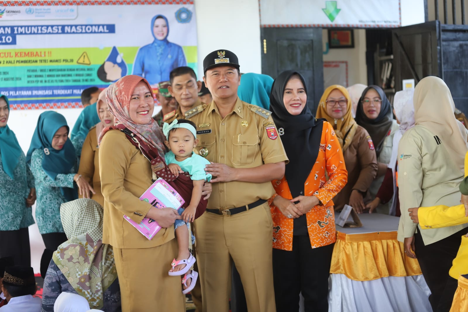 Pekan Imunisasi Nasional, Pj Nukman: Untuk Menuju Emas