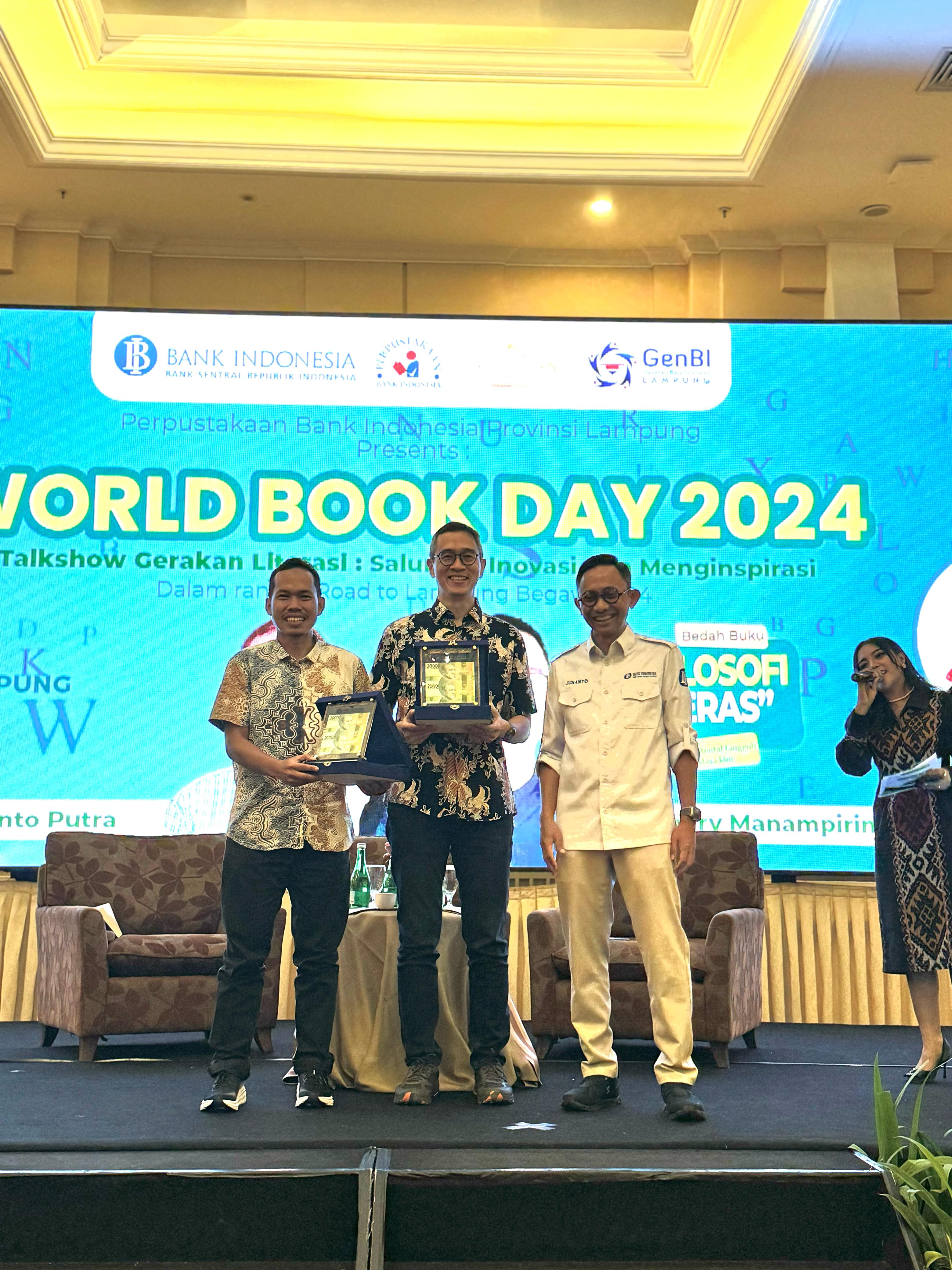 BI Lampung Ajak Generasi Muda Rayakan World Book Day 2024