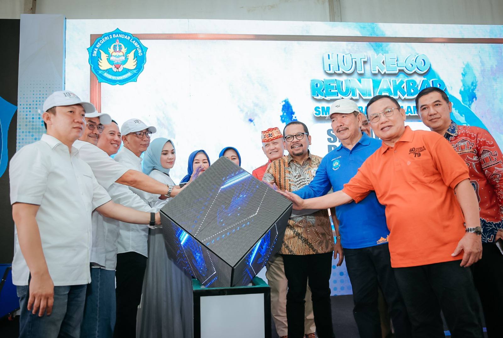 Gubernur Lampung Ajak Alumni SMANDA Gotong Royong Dukung Pendidikan