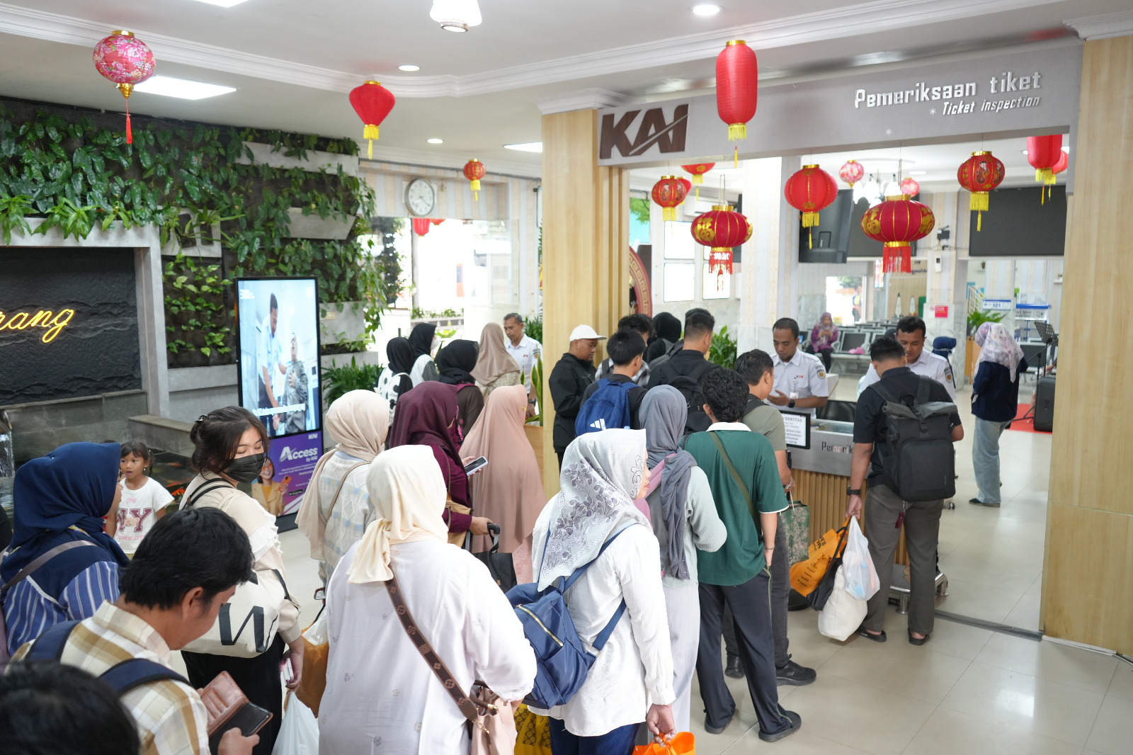 Libur Long Weekend Imlek 2026, Penumpang di Divre IV Tanjungkarang Lebihi 20 Ribu