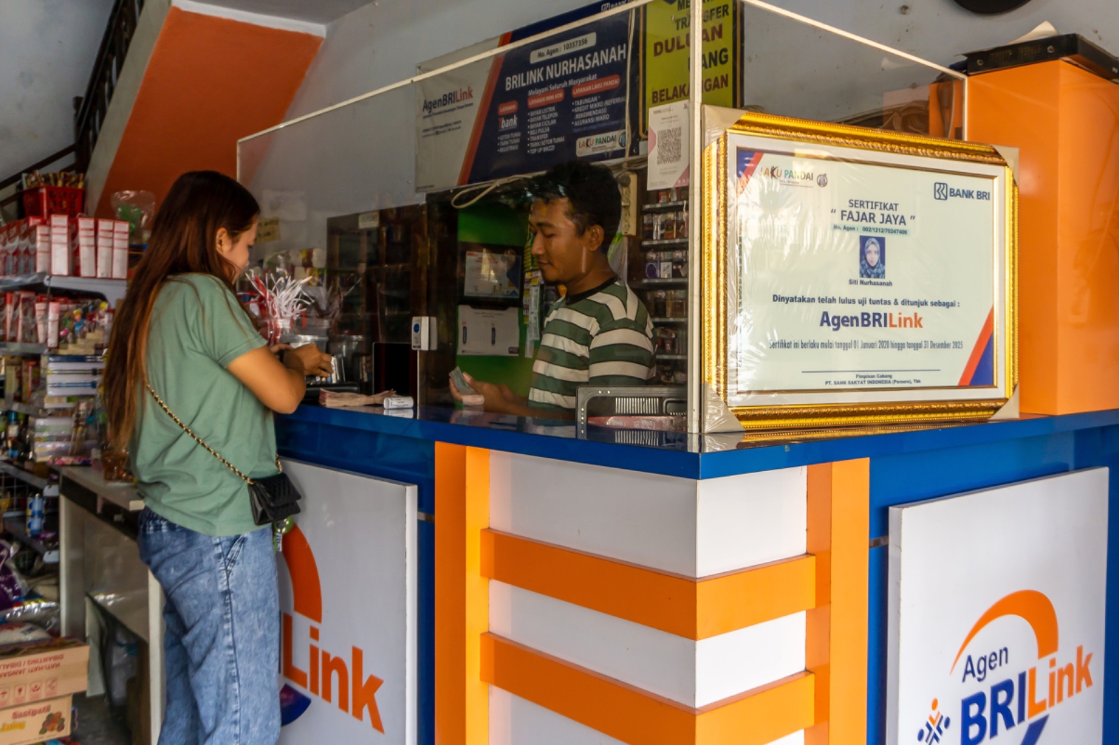 Jangkau 67 Ribu Desa, AgenBRILink Terus Perkuat Inklusi Keuangan di Indonesia
