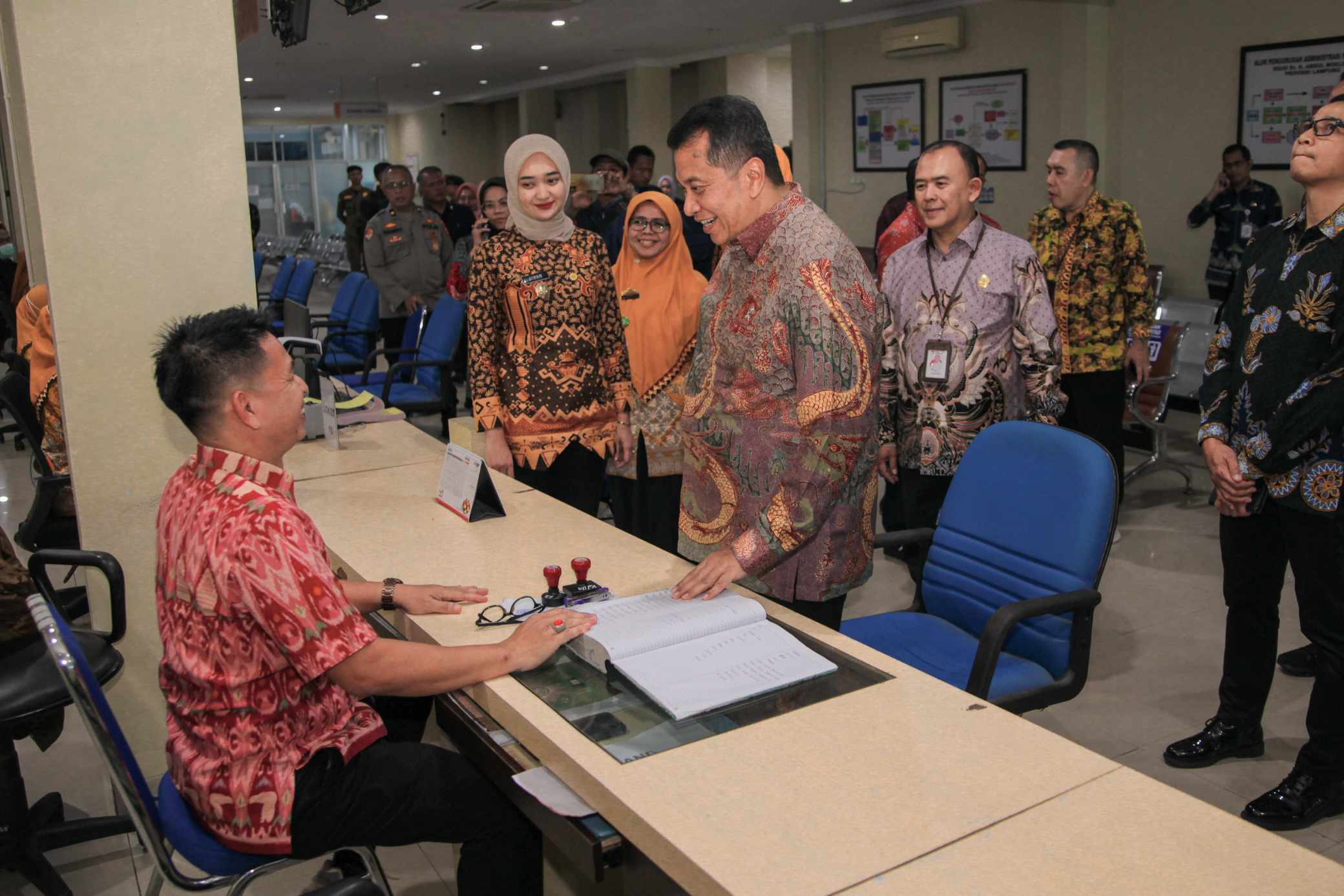Kunjungi Lampung, Wamen PANRB Puji Pelayanan Publik di MPP hingga RSUD Abdoel Moeloek 