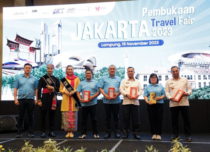 Pemprov Lampung Hadiri Opening and Product Gathering/Business Jakarta Travel Fair 2023