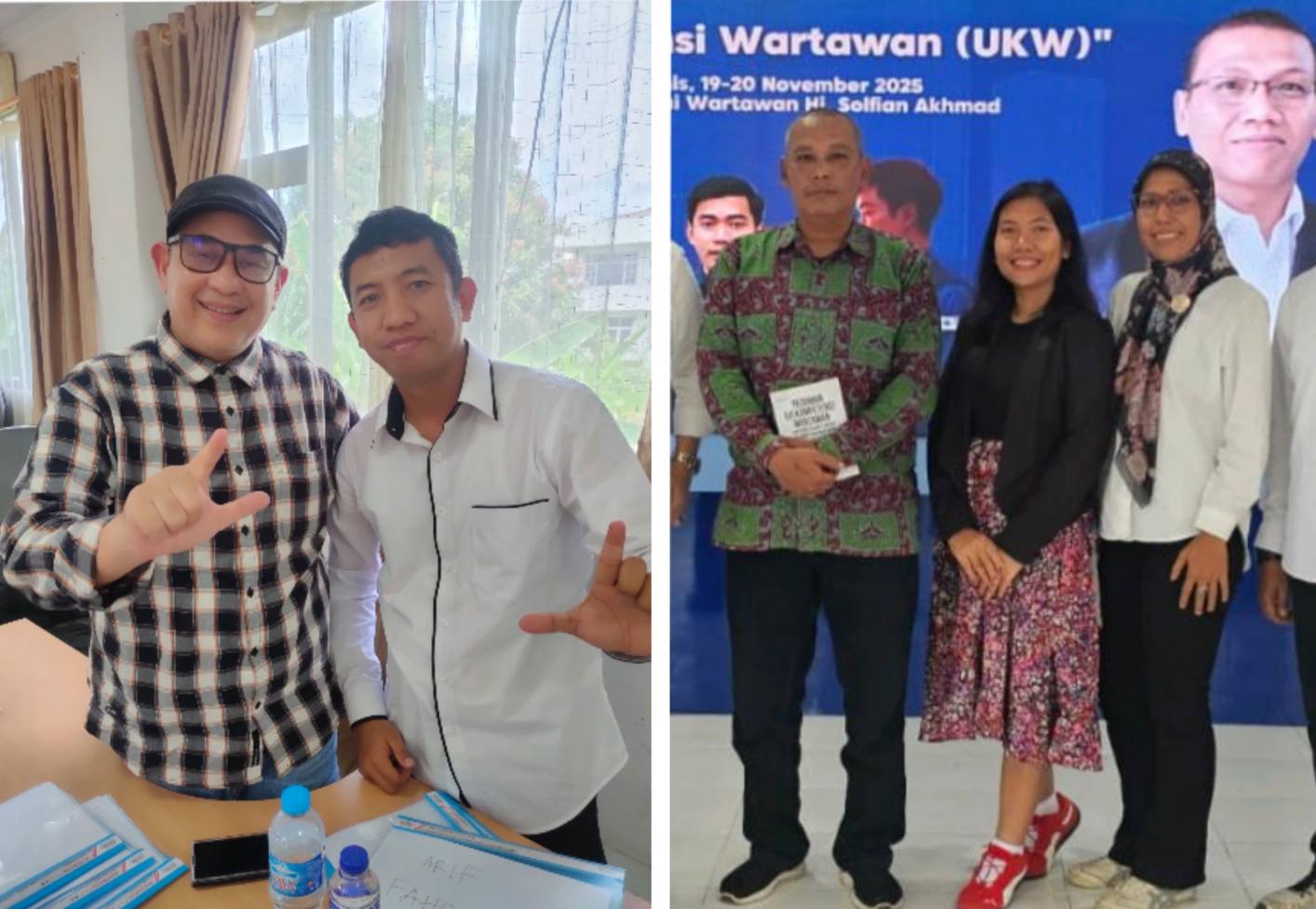 Pempred Lampung Newspaper Rio Aldipo Lulus UKW, Kini Sandang Predikat Wartawan Utama