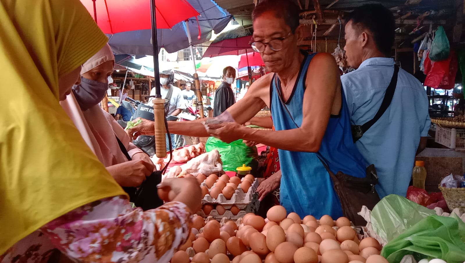 Harga Telur Ayam di Bandar Lampung Melambung Hingga Rp33 Ribu per Kg