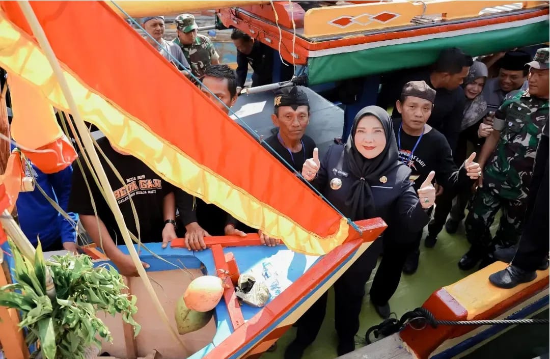 Nelayan Bandar Lampung Gelar Sedekah Laut Sebagai Bentuk Rasa Syukur