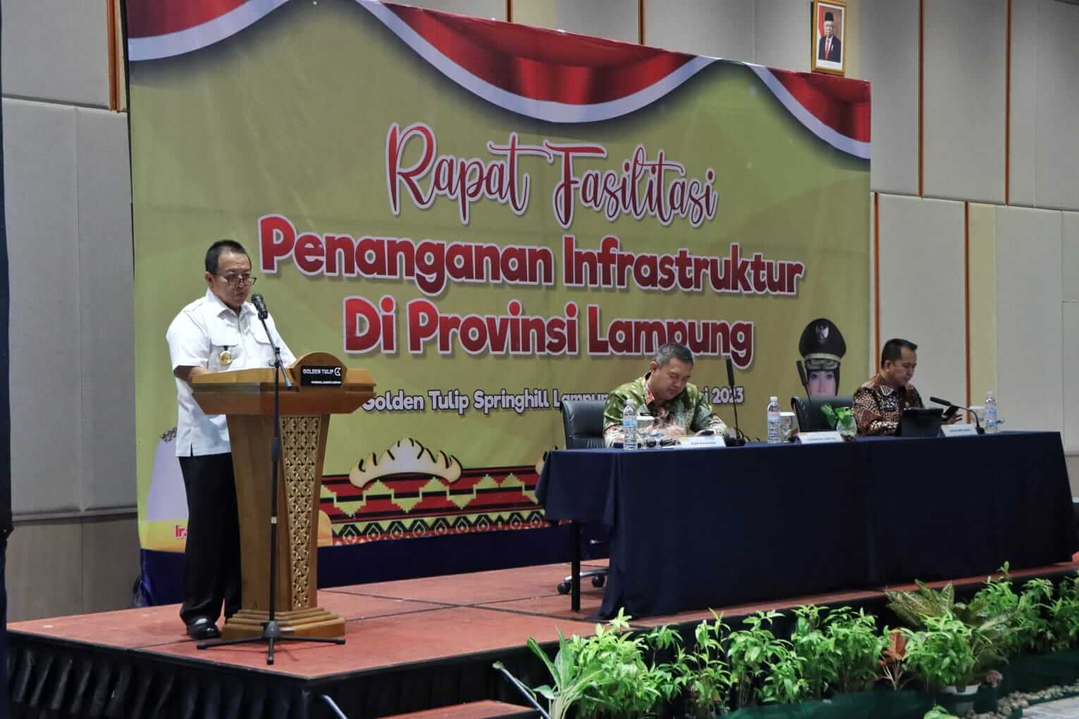 Gubernur Arinal Djunaidi Rakor Penanganan Jalan/Jembatan di Provinsi Lampung