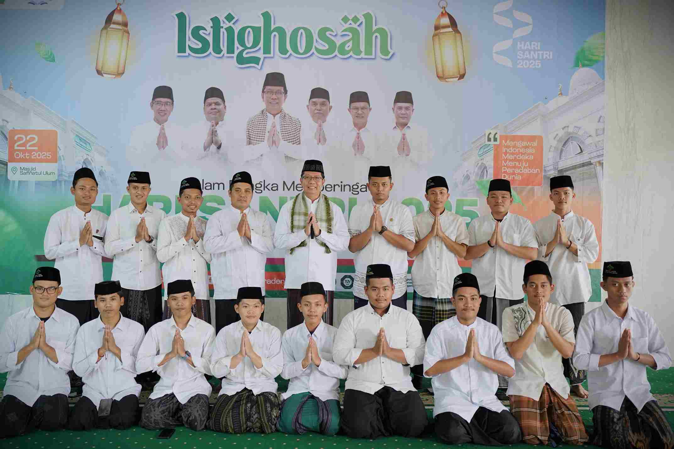 Peringati Hari Santri 2025, UIN Raden Intan Gelar Apel dan Istighosah