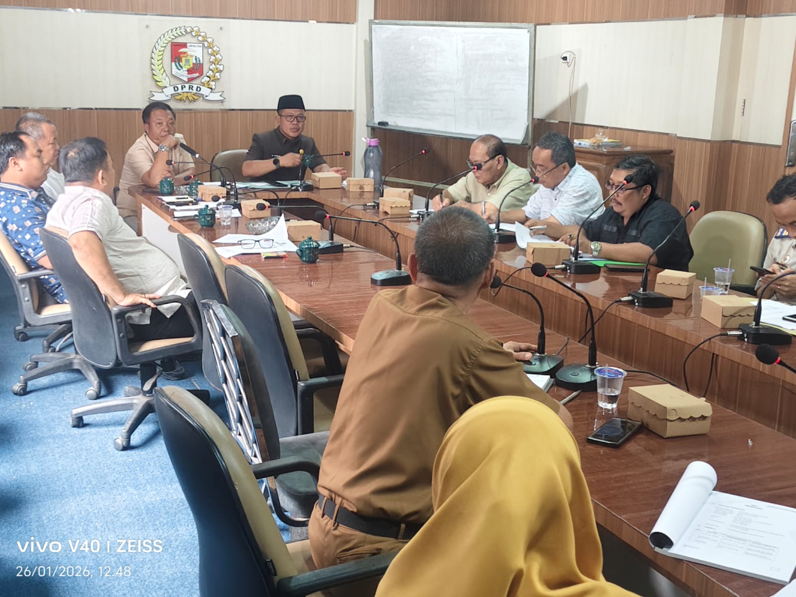 Hearing DPRD Lampura Dengan PT. KAP  Terkesan Normatif
